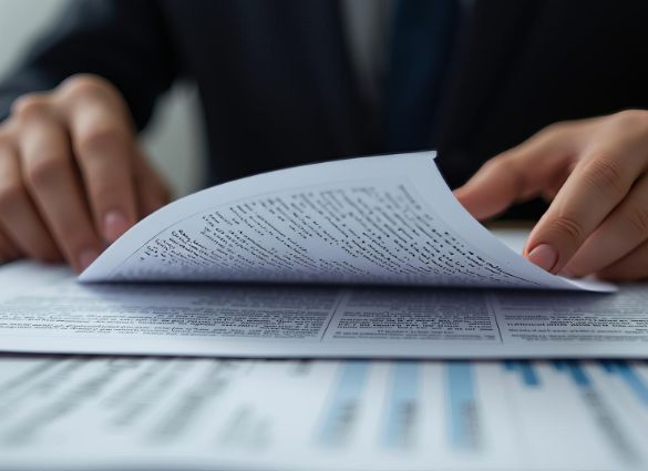 Revisión de escrituras y documentos registrales para regularizar una herencia