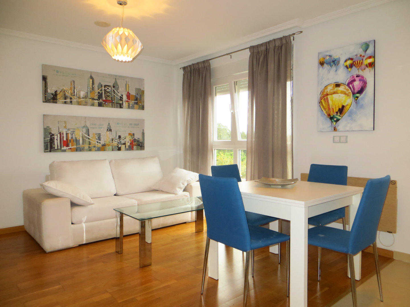 Apartamento moderno y equipado en los Jardines de Lugo